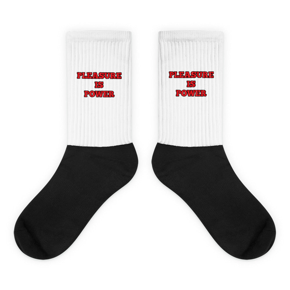 Pleasure is Power Socks