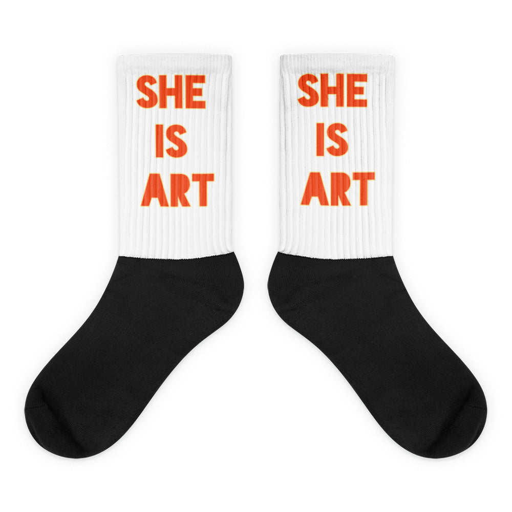 she is ART Orange